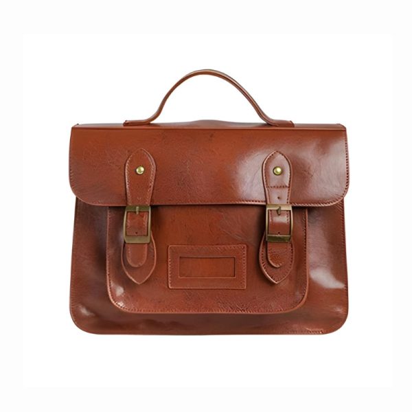 sac à dos cartable vintage élégant