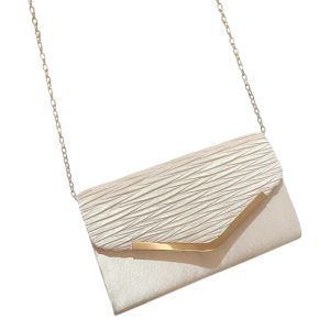 pochette dorée élégante