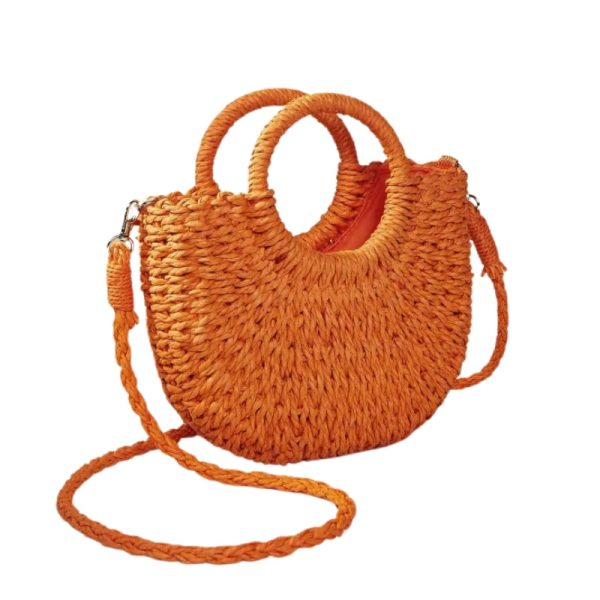 sac panier en paille été