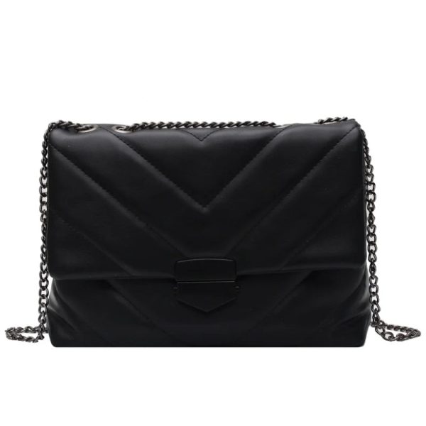 sac à main femme matelassé noir