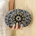 sac à main soirée dorée