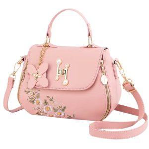 elegant sac à main brodé