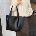 élégant sac cabas noir