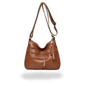 sac bandoulière marron