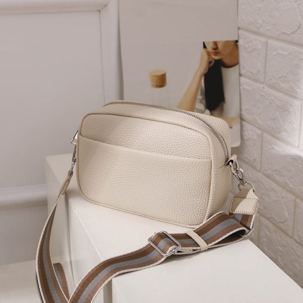 sac bandoulière tendance beige clair