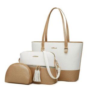 sac cabas femme 3 pièces