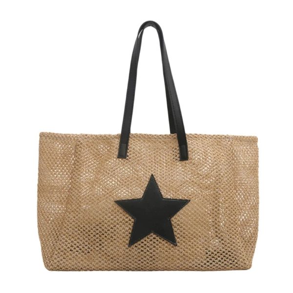 grand sac à main en raphia indémodable