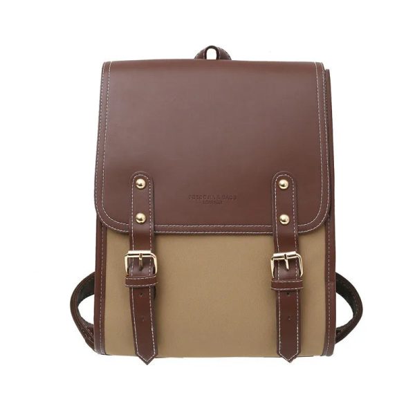 sac cartable femme rétro