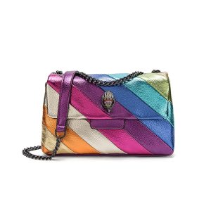 sac à main multicolore luxueux