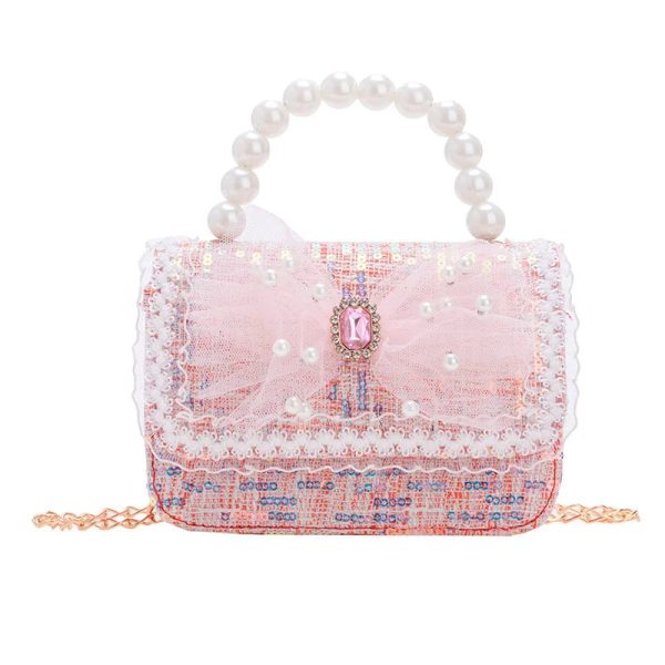 sac pour petite fille avec perles