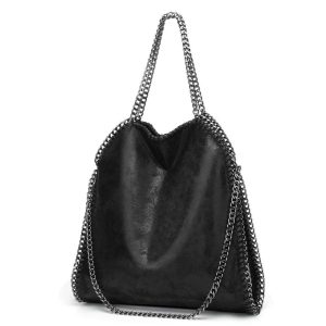 sac bandoulière souple et noir pour femme