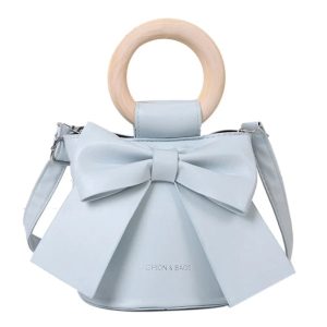 sac bandoulière tendance avec noeud