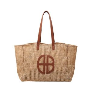 sac de plage en paille