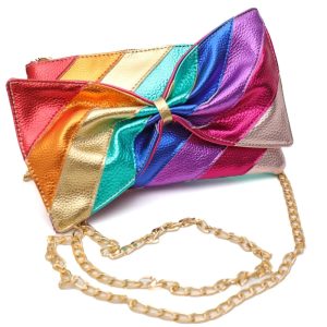 sac à main multicolore