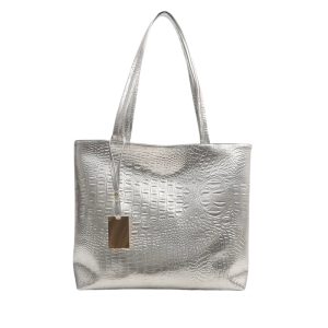 Grand Sac à Main Métallisé élégant