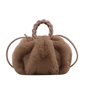 sac à main en fausse fourrure