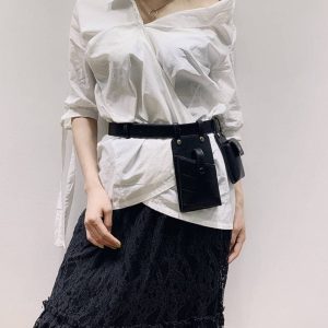 sac banane cuir femme mariana