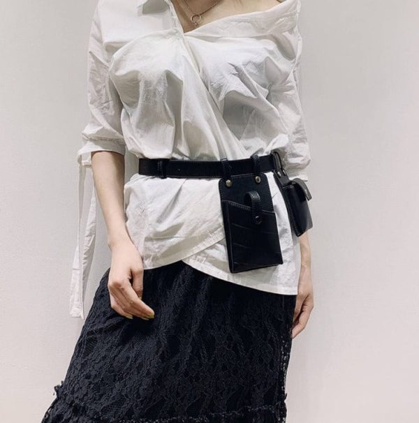 sac banane cuir femme mariana