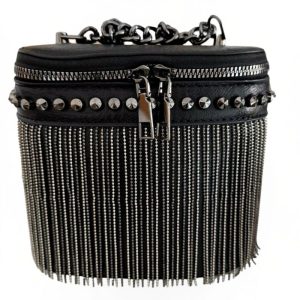 sac à frange métallique élégant