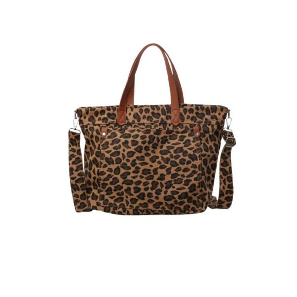 sac à main léopard souple à bandoulière