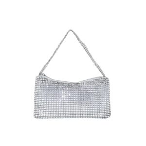 sac bandoulière tendance argenté