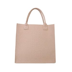 sac tote effet matelassé et décontracté