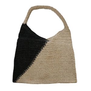 sac en paille de style décontracté bohème