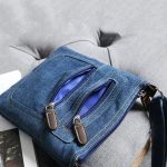 élégante sacoche en jean